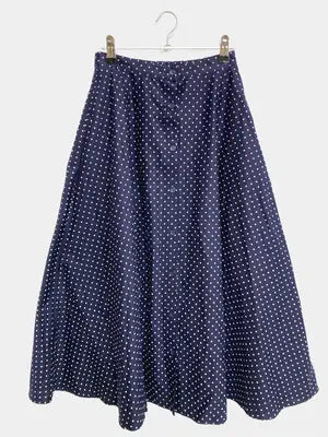 UNIQLO/ユニクロ/ロングスカート/スカート/ネイビー/S