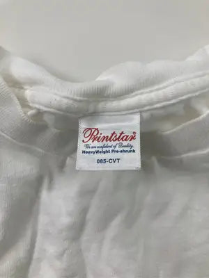Printstar/プリントスター/Tシャツ/カットソー/トップス/ホワイト/S