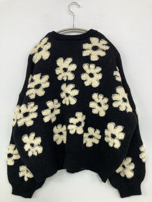 ニット/セーター/トップス/ブラック/F