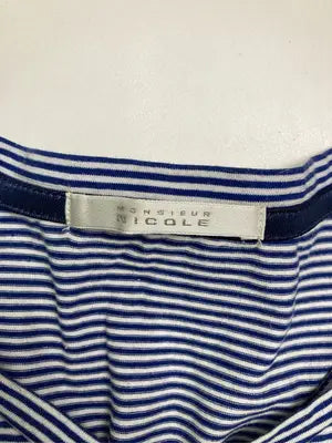 NICOLE/ニコル/Tシャツ/カットソー/トップス/ネイビー/48