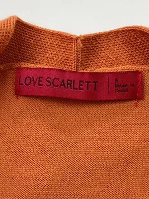 LOVE SCARLETT/カーディガン/ボレロ/トップス/オレンジ/S