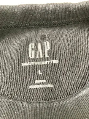 GAP/ギャップ/Tシャツ/カットソー/トップス/ブラック/L