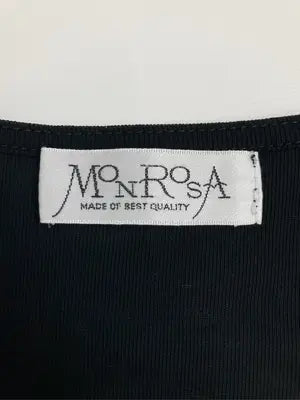 MONROSA/Tシャツ/カットソー/トップス/ブラック