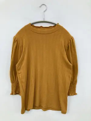 SUGAR SPOON/シュガースプーン/Tシャツ/カットソー/トップス/ブラウン/F