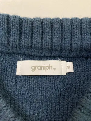 graniph/グラニフ/ニット/セーター/トップス/ネイビー/M