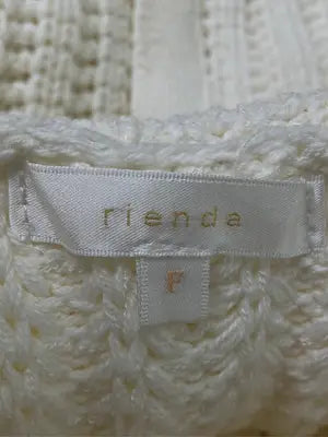 rienda/リエンダ/ニット/セーター/トップス/ホワイト/F