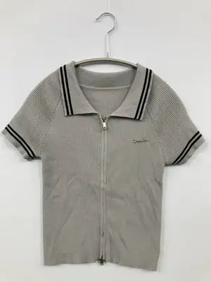 ニット/セーター/トップス/グレー/F