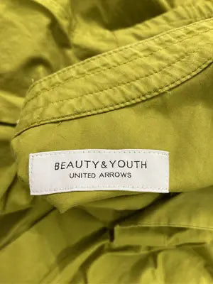 BEAUTY&YOUTH/ビューティーアンドユース/シャツ/ブラウス/トップス/グリーン
