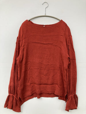 URBAN RESEARCH DOORS/アーバンリサーチドアーズ/ニット/セーター/トップス/オレンジ/One