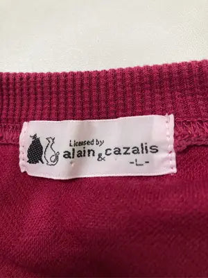 alain&cazalis/ニット/セーター/トップス/レッド/L