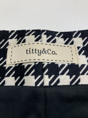 titty&Co./ティティーアンドコー/ミモレ/半端丈スカート/スカート/ブラック/M