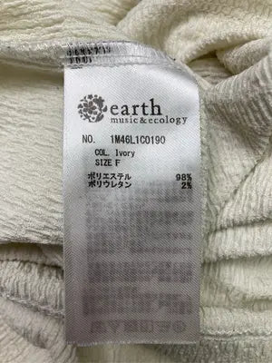 earth music&ecology/アースミュージックアンドエコロジー/Tシャツ/カットソー/トップス/アイボリー/F