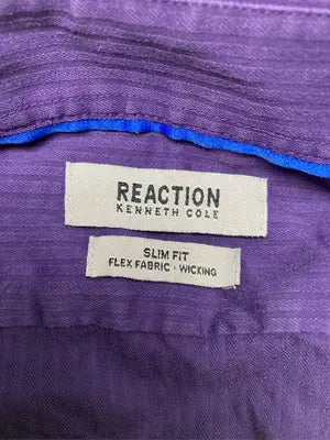 REACTION/シャツ/ブラウス/トップス/パープル/L   16 1/2