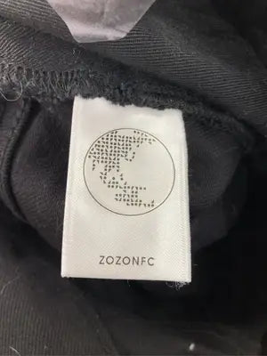 ZOZONFC/チノパンツ/パンツ/ブラック/Waist80cm Hip96cm Length94cm