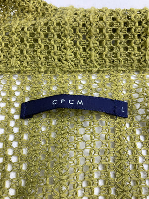 CPCM/シーピーシーエム/ニット/セーター/トップス/ライトグリーン/L