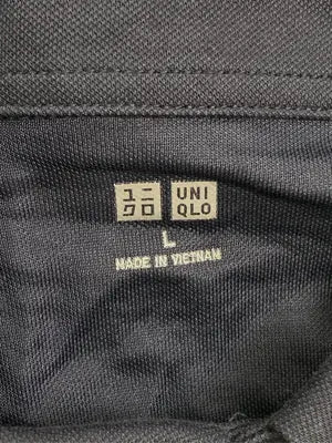 UNIQLO/ユニクロ/シャツ/ブラウス/トップス/ブラック/L