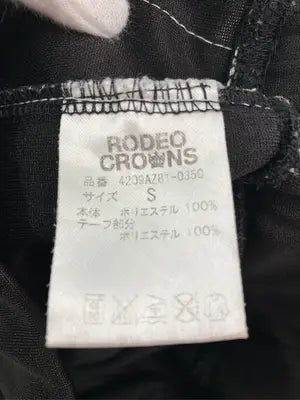RODEO CROWNS/ロデオクラウンズ/ジャージ/トラックパンツ/パンツ/ブラック/S