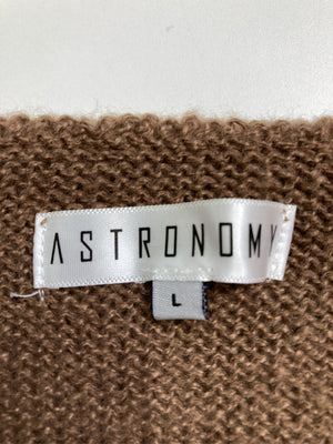 ASTRONOMY/アストロノミー/ニット/セーター/トップス/ブラウン/L