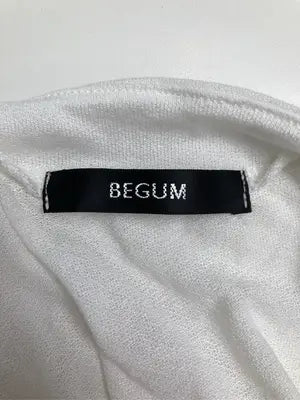 BEGUM/ベガム/カーディガン/ボレロ/トップス/ホワイト/L