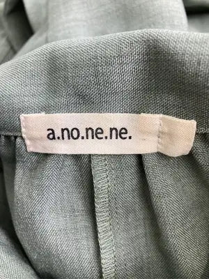 a.no.ne.ne/アノネネ/シャツワンピース/ワンピース/ドレス/グリーン/F