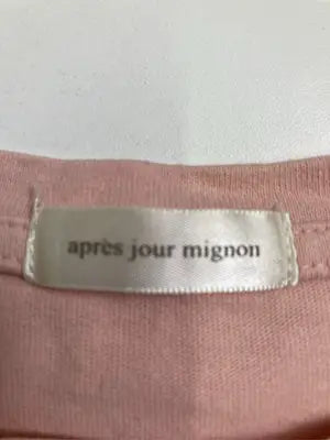 apres jour mignon/アプレジュールミニョン/Tシャツ/カットソー/トップス/ピンク/F