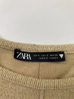 ZARA/ザラ/ワンピース/ワンピース/ドレス/ベージュ/S