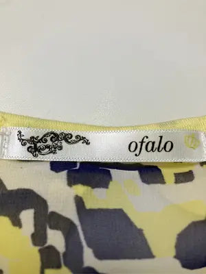OFALO/Tシャツ/カットソー/トップス/イエロー/F