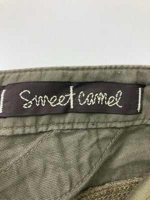 SweetCamel/スイートキャメル/その他パンツ/パンツ/カーキ/ウエスト55　ヒップ85　また下丈25