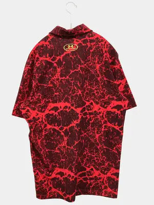 UNDER ARMOUR/アンダーアーマー/ポロシャツ/トップス/レッド/SM