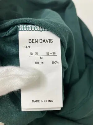 BEN DAVIS/ベンデイビス/Tシャツ/カットソー/トップス/グリーン/M