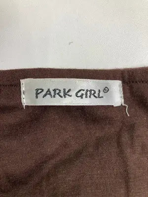 PARK GIRL/パークガール/ワンピース/ワンピース/ドレス/ブラウン/L
