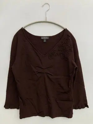 CLASSIQUES ENTIER/Tシャツ/カットソー/トップス/ブラウン/M