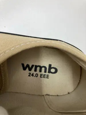 wmb/ダブリューエムビー/スニーカー/シューズ/ベージュ/24.0 EEE
