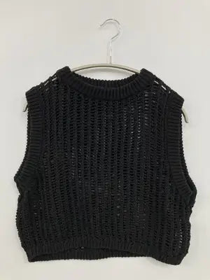 ZARA/ザラ/ニット/セーター/トップス/ブラック/L