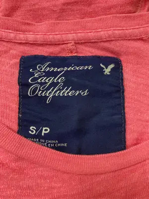 AMERICAN EAGLE/アメリカンイーグル/Tシャツ/カットソー/トップス/レッド/S