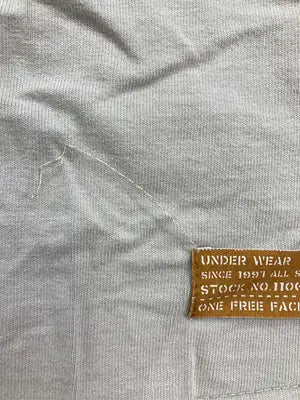 ONE FREE FACE/Tシャツ/カットソー/トップス/グレー/LARGE
