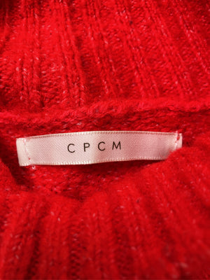 CPCM/シーピーシーエム/ニット/セーター/トップス/レッド/F