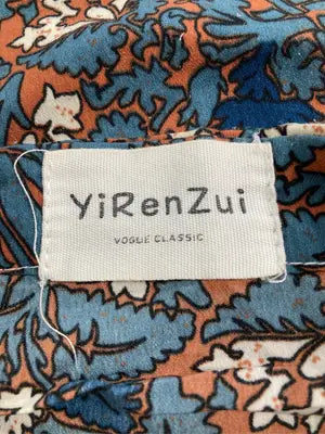 YirenZui/シャツ/ブラウス/トップス/ネイビー