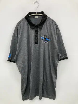 Sport tek/スポーツテック/ポロシャツ/トップス/グレー/XL