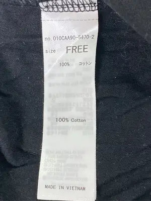 MOUSSY/マウジー/Tシャツ/カットソー/トップス/ブラック/FREE