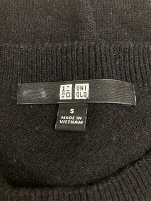 UNIQLO/ユニクロ/ニット/セーター/トップス/ブラック/S