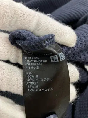 UNIQLO/ユニクロ/Tシャツ/カットソー/トップス/ネイビー/L