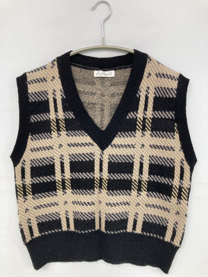 QUANCHUN/ベスト/トップス/ベージュ