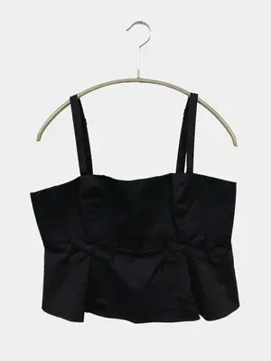 ZARA/ザラ/キャミソール/トップス/ブラック/USA S