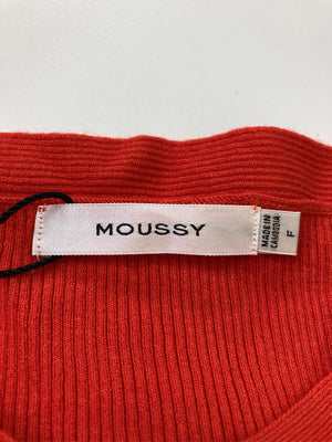 MOUSSY/マウジー/ニット/セーター/トップス/レッド/F