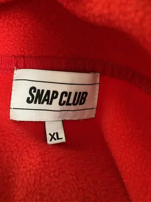 SNAP CLUB/スナップクラブ/スウェット/トップス/レッド/XL