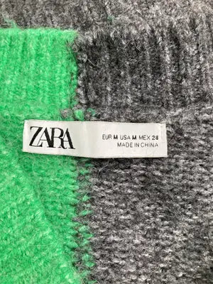 ZARA/ザラ/カーディガン/ボレロ/トップス/グリーン/M