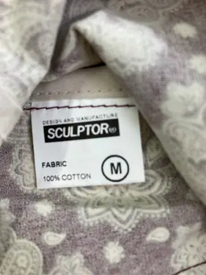 SCULPTOR/スカルプター/シャツワンピース/ワンピース/ドレス/レッド/M