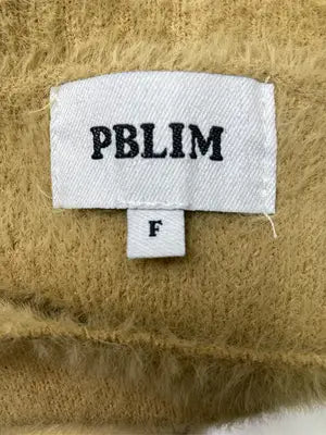 PBLIM/ニット/セーター/トップス/ブラウン/F