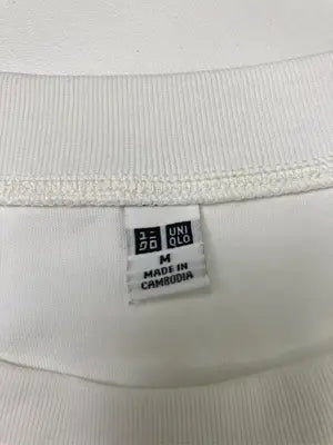UNIQLO/ユニクロ/ノースリーブ/トップス/ホワイト/M